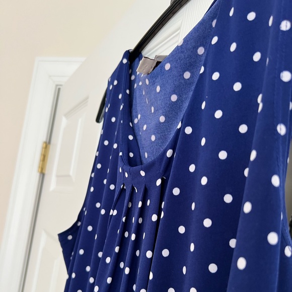 Anne Klein Tank with Pleated Kneckline - Picture 6 of 6